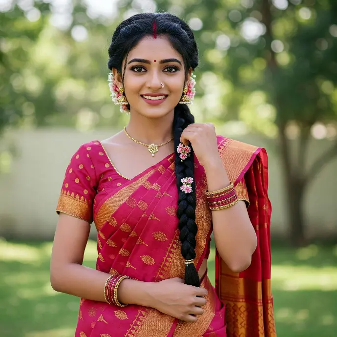 Designer Sari Set